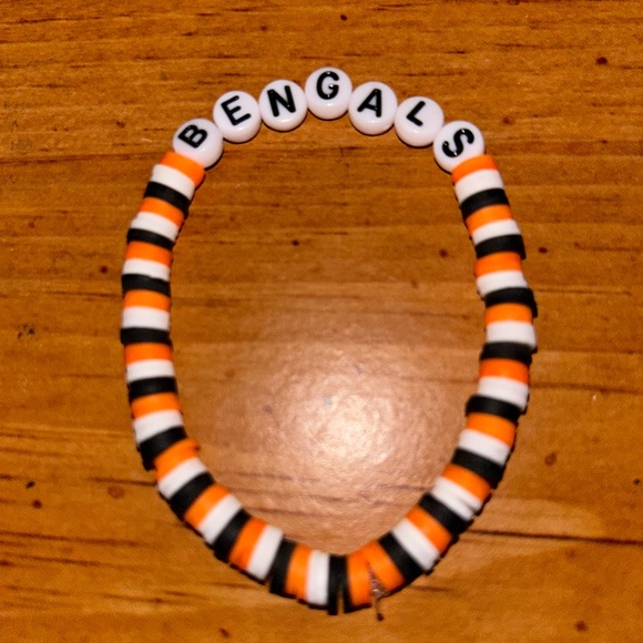 Cincinnati Bengals Heishi Bracelet - Picture 4 of 5
